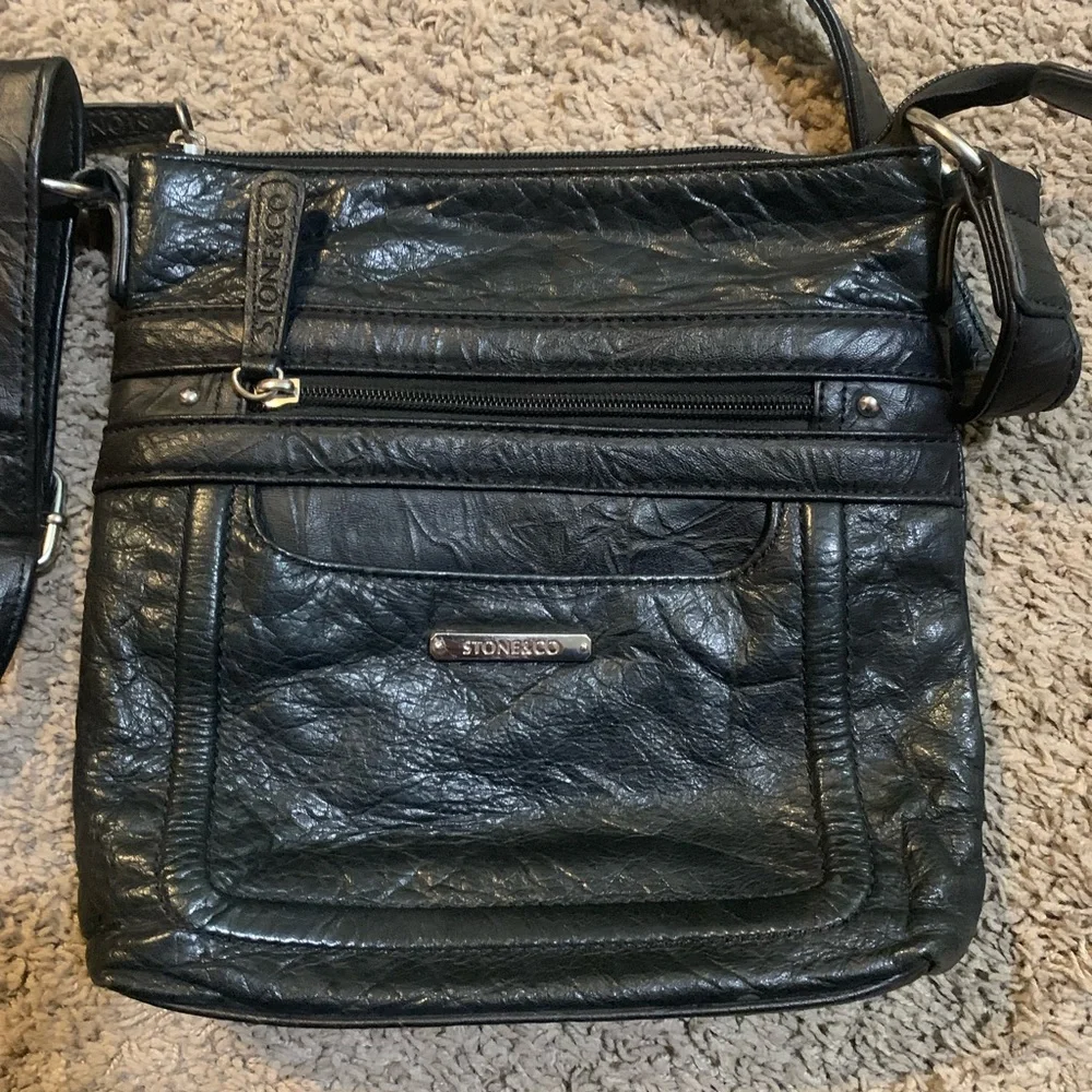 Stone & Co. Black Crossbody Bag Purse